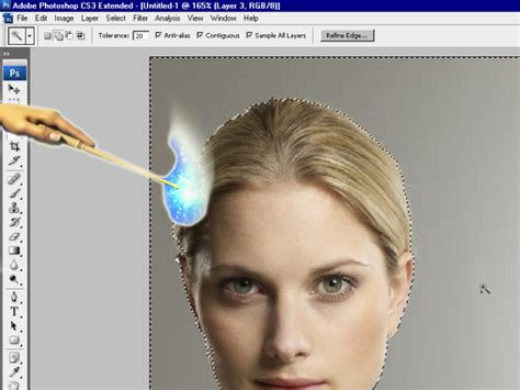 Exploring the limitations of the Magic Wand tool in Photoshop: How to work around them